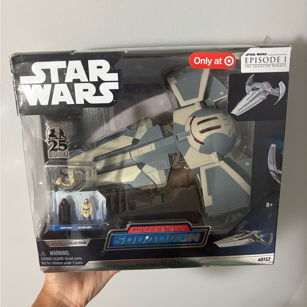Star Wars Micro Galaxy Squadron Episode  1 Collection Sith Infiltrator Exclusive